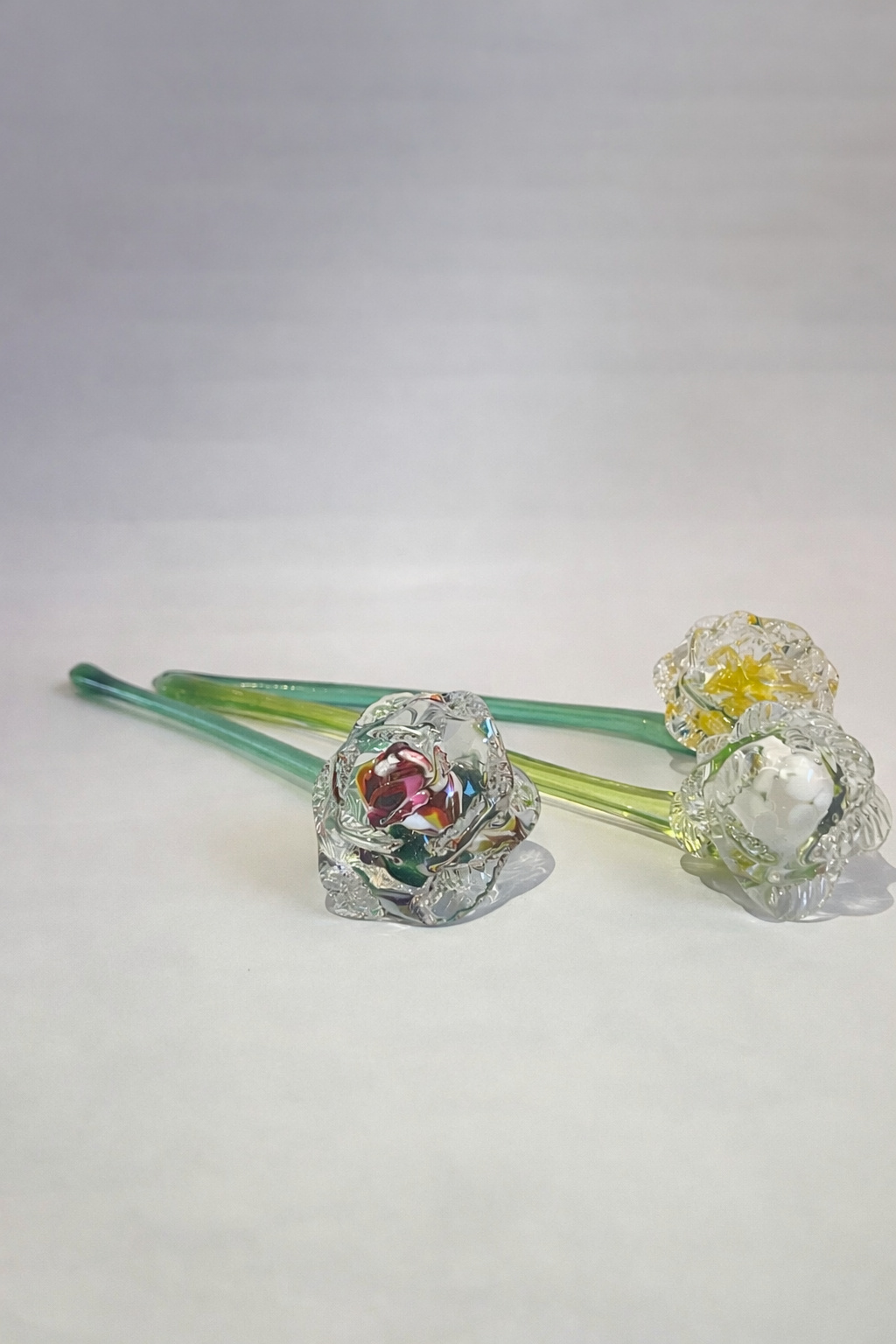 Handgefertigte Glasblume – Unikat aus bayerischer Glasmachertradition