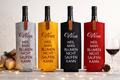 Limitierte Wein-Geschenkverpackung aus Filz  handgemacht | Einzelstück